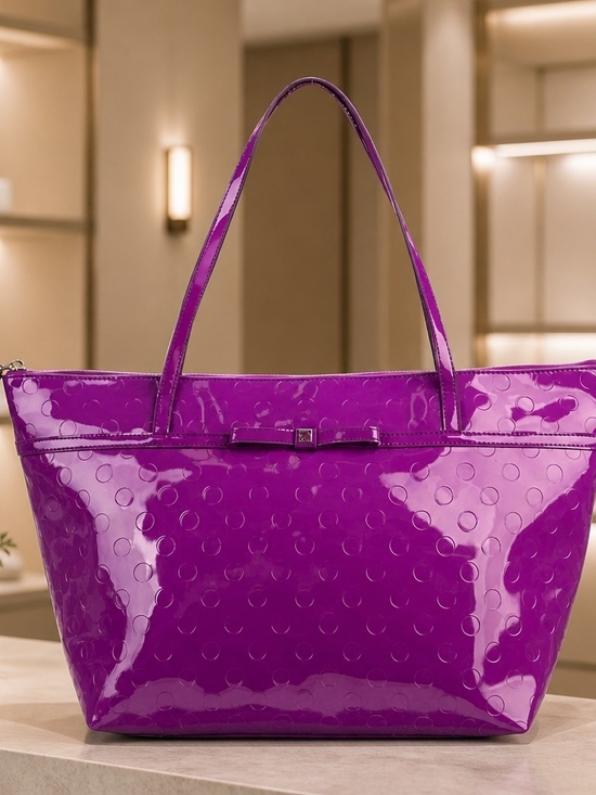 kate spade Handbags - New Kate Spade Sophie Camellia Street Purple Tote Bag
